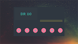 drum machine web app image